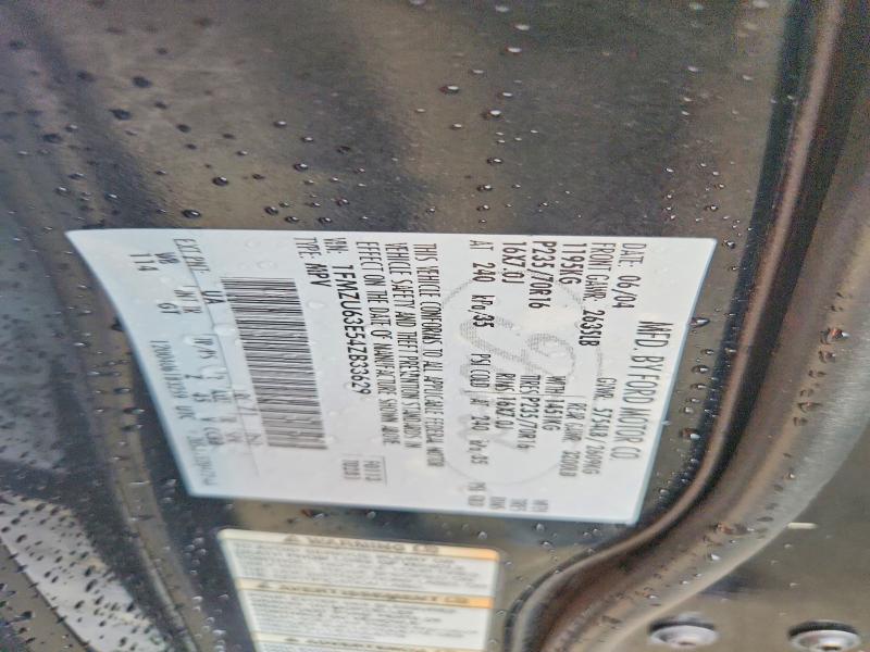 57417546 :رقم المزاد ، 1FMZU63E54ZB33629 vin ، 2004 Ford Explorer مزاد بيع