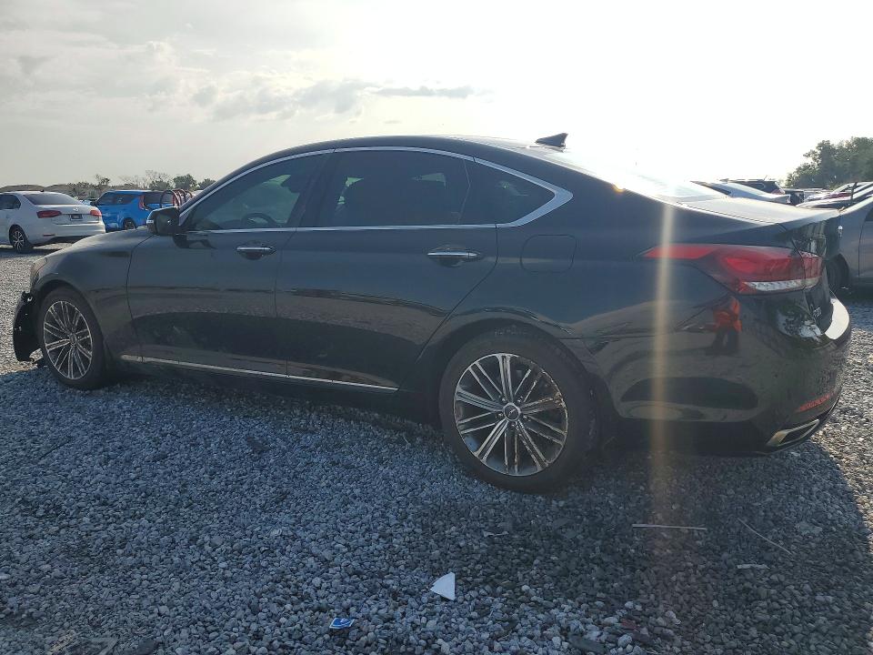 2018 Genesis G80 მანქანა იყიდება აუქციონზე, vin: KMHGN4JE4JU275412, აუქციონის ნომერი: 73344485