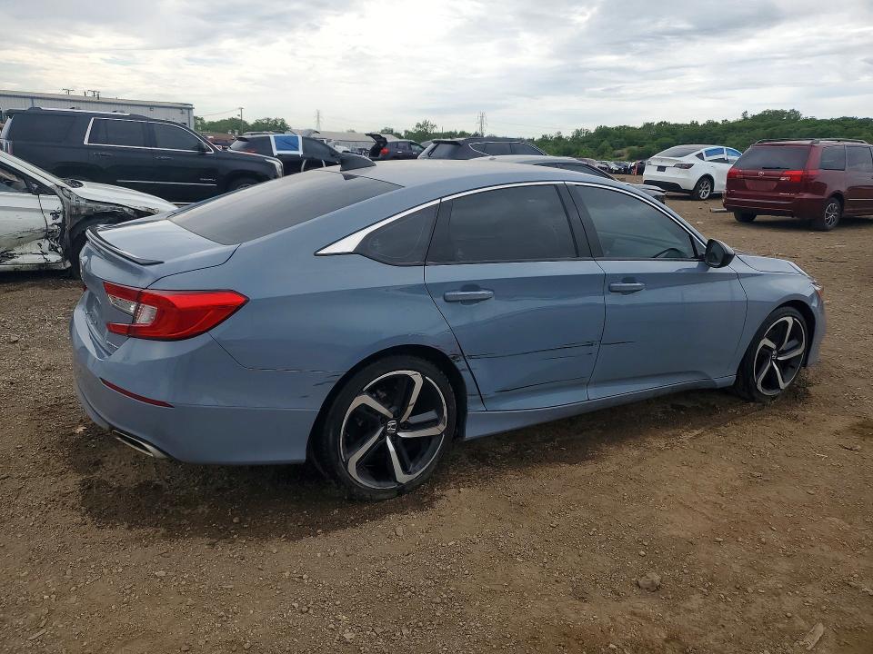 55590756 :رقم المزاد ، 1HGCV1F32NA083763 vin ، 2022 Honda Accord مزاد بيع