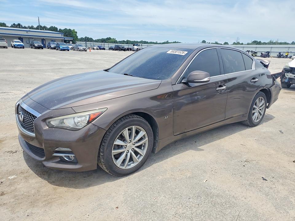 56581526 :رقم المزاد ، JN1BV7AR6FM397928 vin ، 2015 Infiniti Q50 مزاد بيع