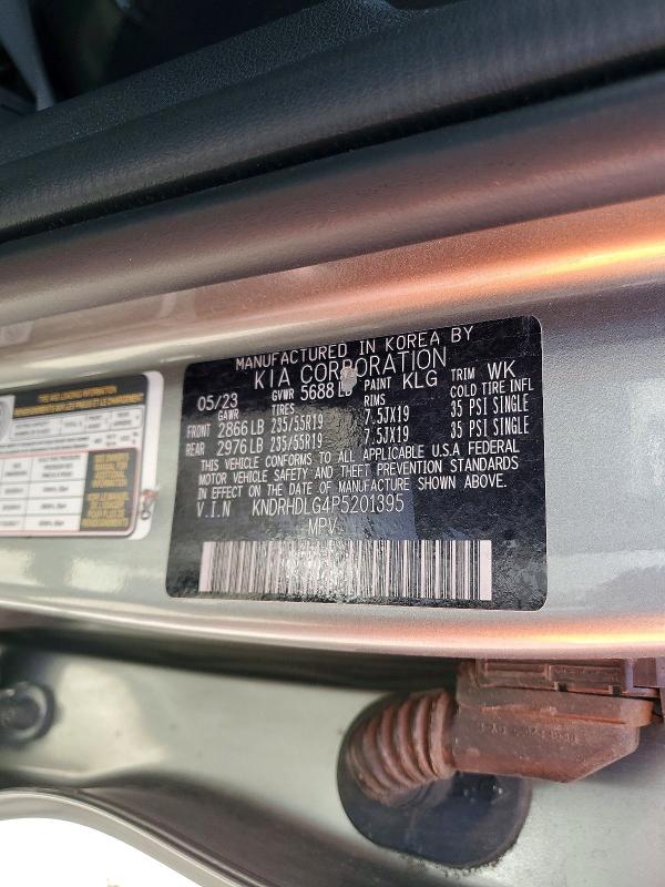 Продаж на аукціоні авто 2023 Kia Sorento, vin: KNDRHDLG4P5201395, номер лоту: 54292636