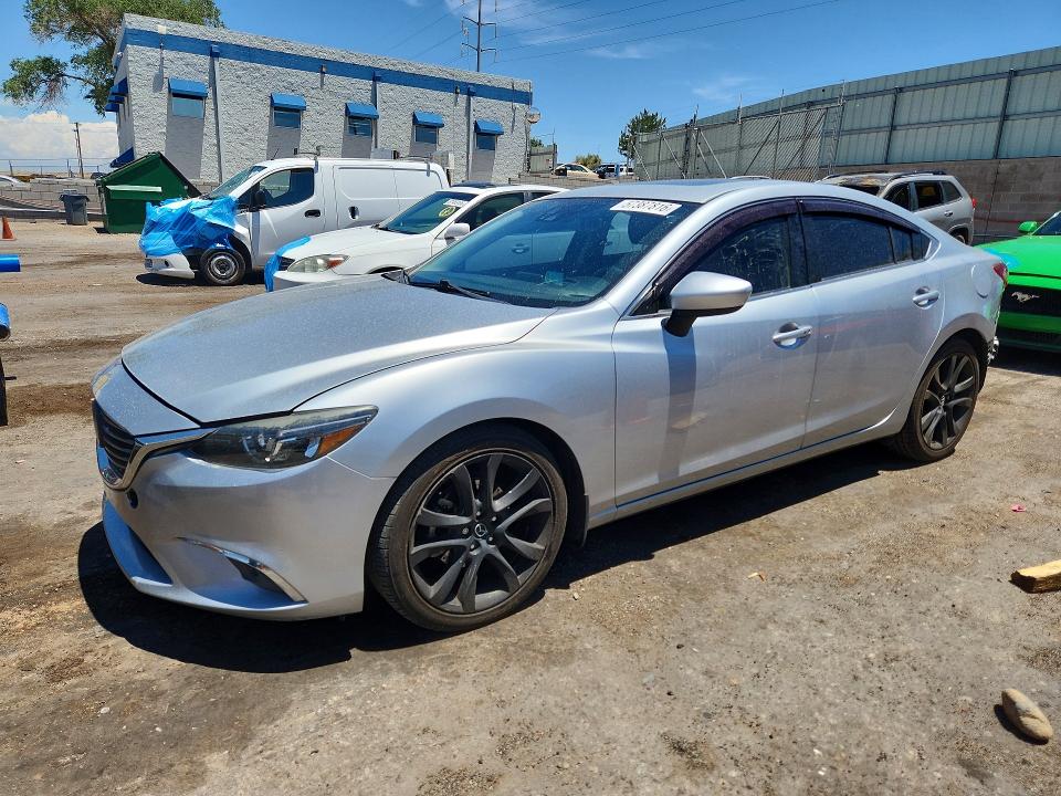 2016 Mazda 6 მანქანა იყიდება აუქციონზე, vin: JM1GJ1W54G1437184, აუქციონის ნომერი: 57387816