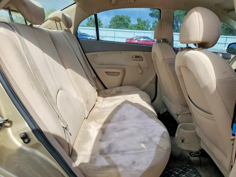 56509216 :رقم المزاد ، KNADE123476242990 vin ، 2007 Kia Rio مزاد بيع