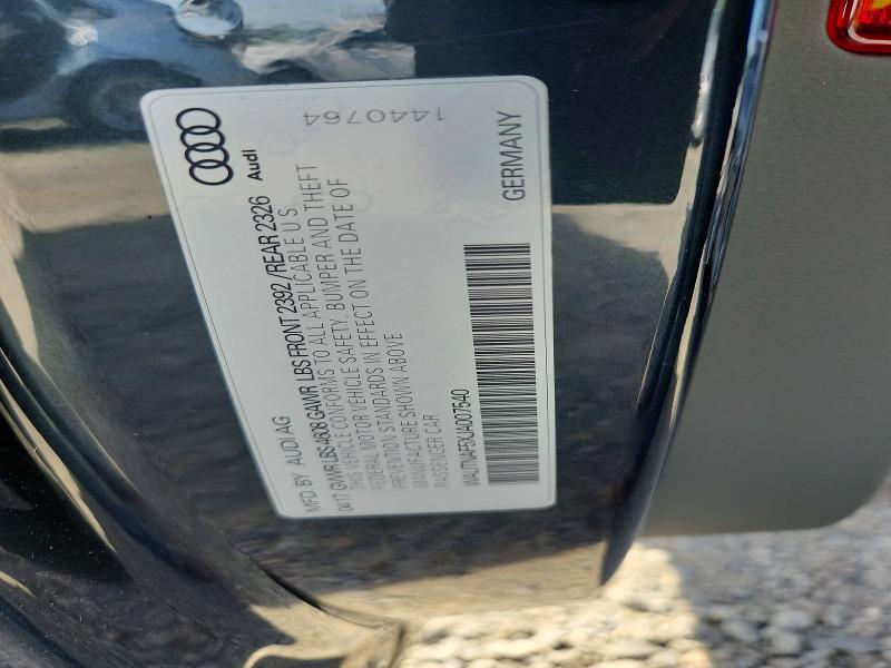 57248886 :رقم المزاد ، WAUTNAF5XJA007540 vin ، 2018 Audi A5 مزاد بيع