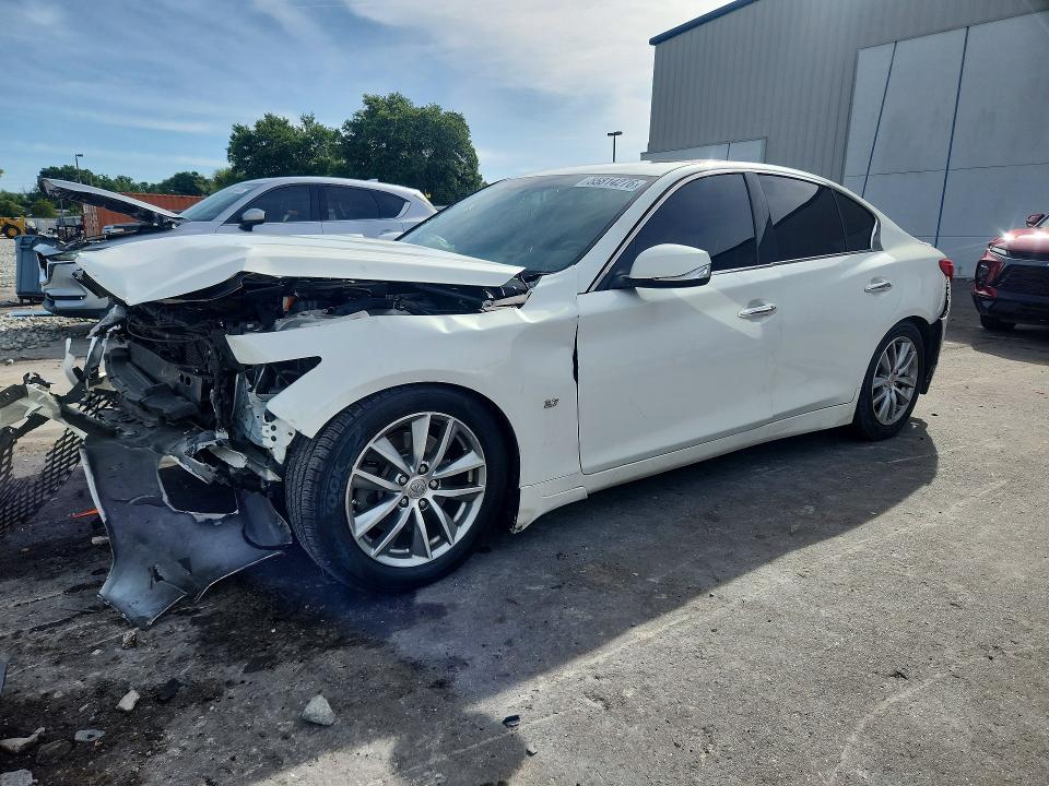 Aukcja sprzedaży 2014 Infiniti Q50, vin: JN1BV7AP7EM674664, numer aukcji: 55814276