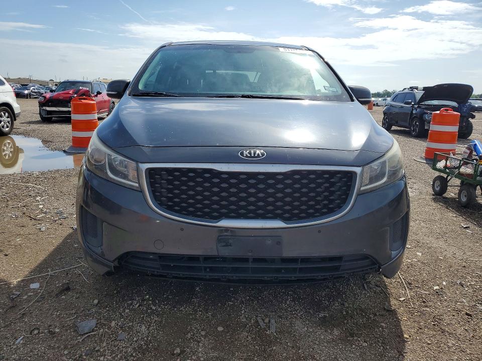 51795596 :رقم المزاد ، KNDMB5C17G6216352 vin ، 2016 Kia Sedona مزاد بيع