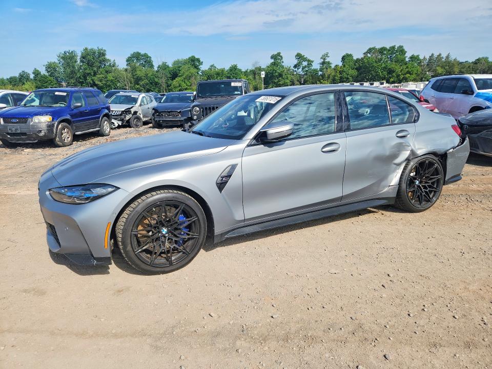 2024 Bmw M3 მანქანა იყიდება აუქციონზე, vin: WBS43AY01RFS41331, აუქციონის ნომერი: 58631016