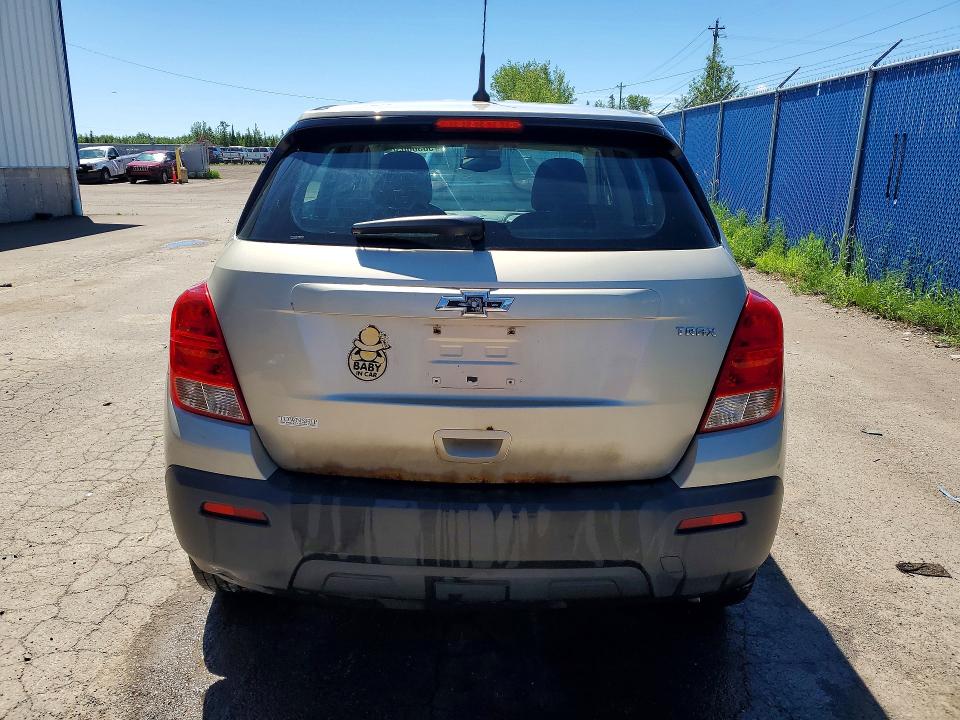 Продажа на аукционе авто 2014 Chevrolet Trax, vin: 3GNCJKEB5EL162322, номер лота: 58380036