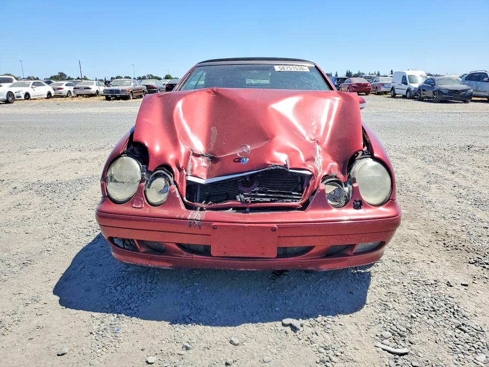 Aukcja sprzedaży 2002 Mercedes-benz Clk, vin: WDBLK65G02T114676, numer aukcji: 58751536