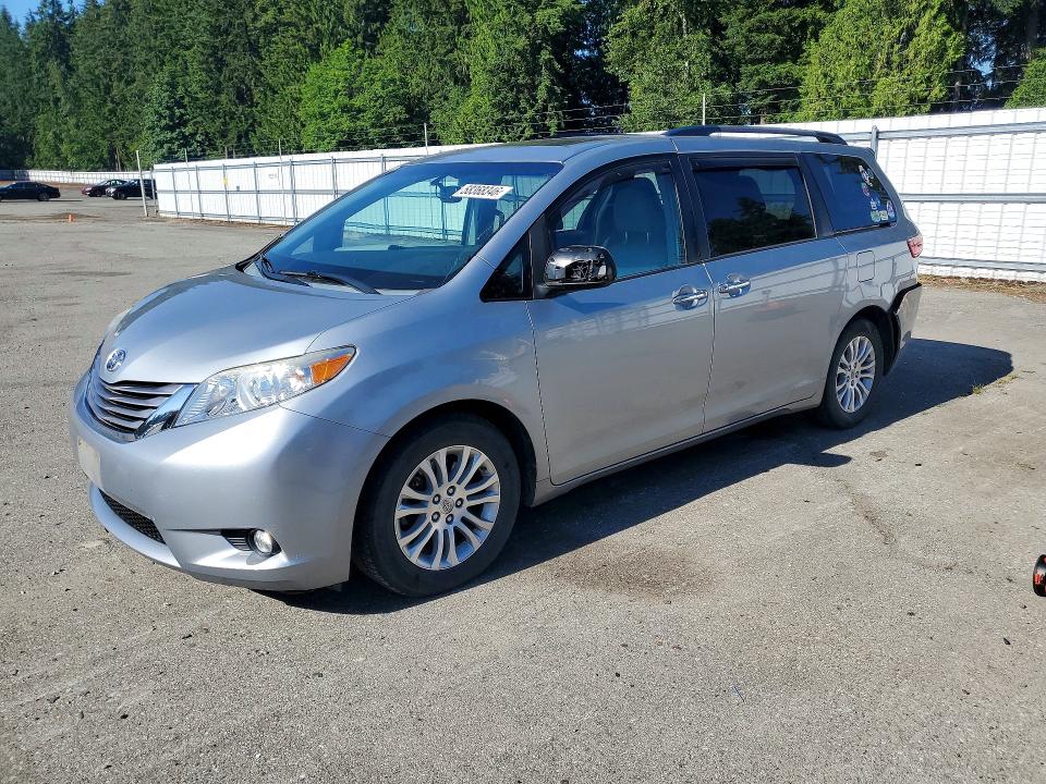 2015 Toyota Sienna მანქანა იყიდება აუქციონზე, vin: 5TDYK3DC7FS632809, აუქციონის ნომერი: 58368346