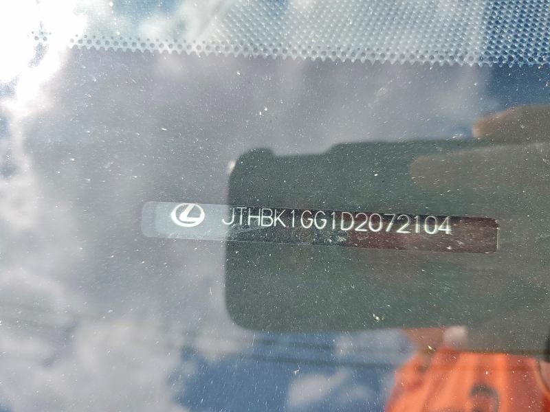 Aukcja sprzedaży 2013 Lexus Es 350, vin: JTHBK1GG1D2072104, numer aukcji: 48353486