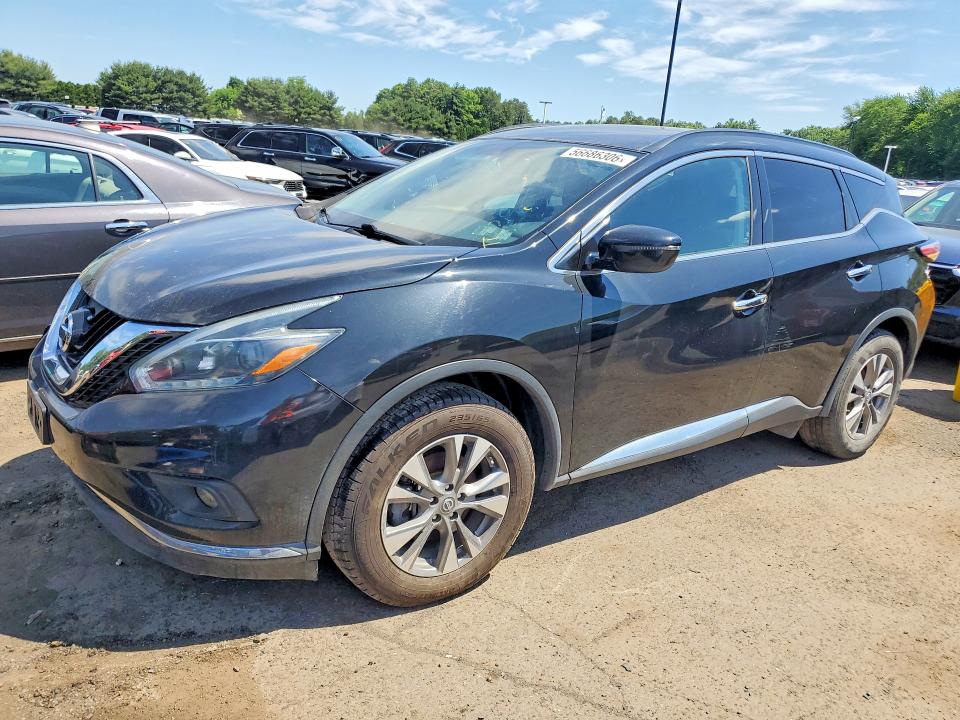 2018 Nissan Murano მანქანა იყიდება აუქციონზე, vin: 5N1AZ2MG5JN122298, აუქციონის ნომერი: 56686306