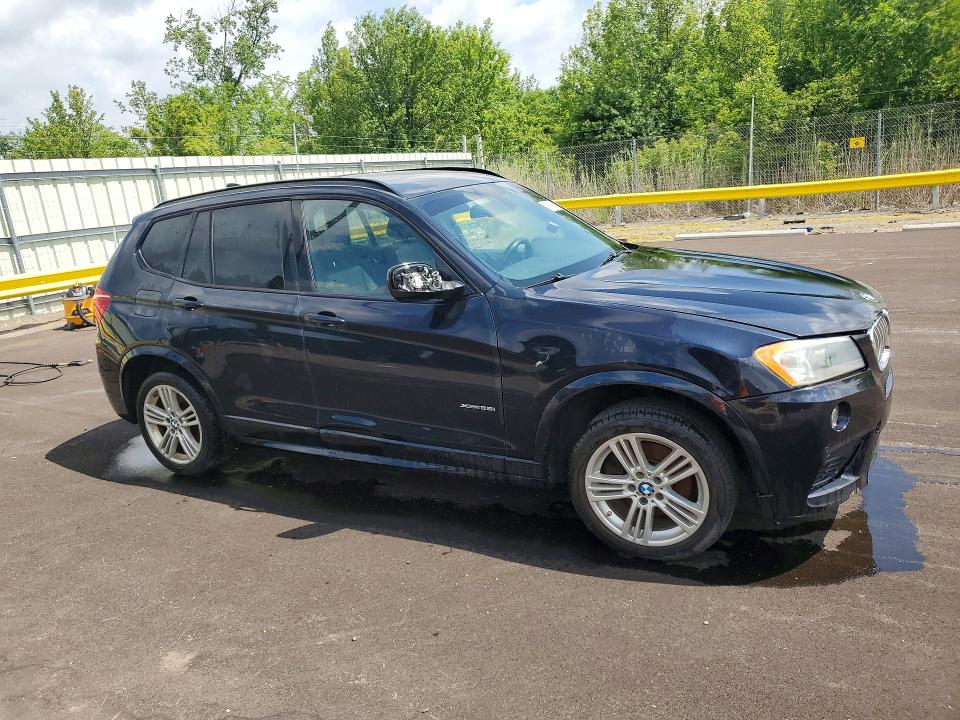 2012 Bmw X3 მანქანა იყიდება აუქციონზე, vin: 5UXWX5C50CL718191, აუქციონის ნომერი: 58756336