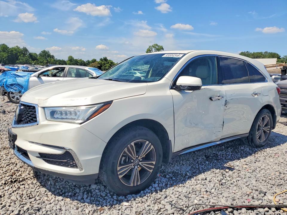 55504346 :رقم المزاد ، 5J8YD3H35JL000262 vin ، 2018 Acura Mdx مزاد بيع