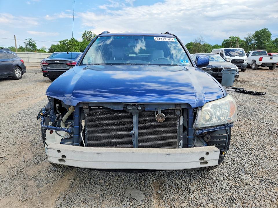 57479766 :رقم المزاد ، JTEEP21AX50117950 vin ، 2005 Toyota Highlander مزاد بيع