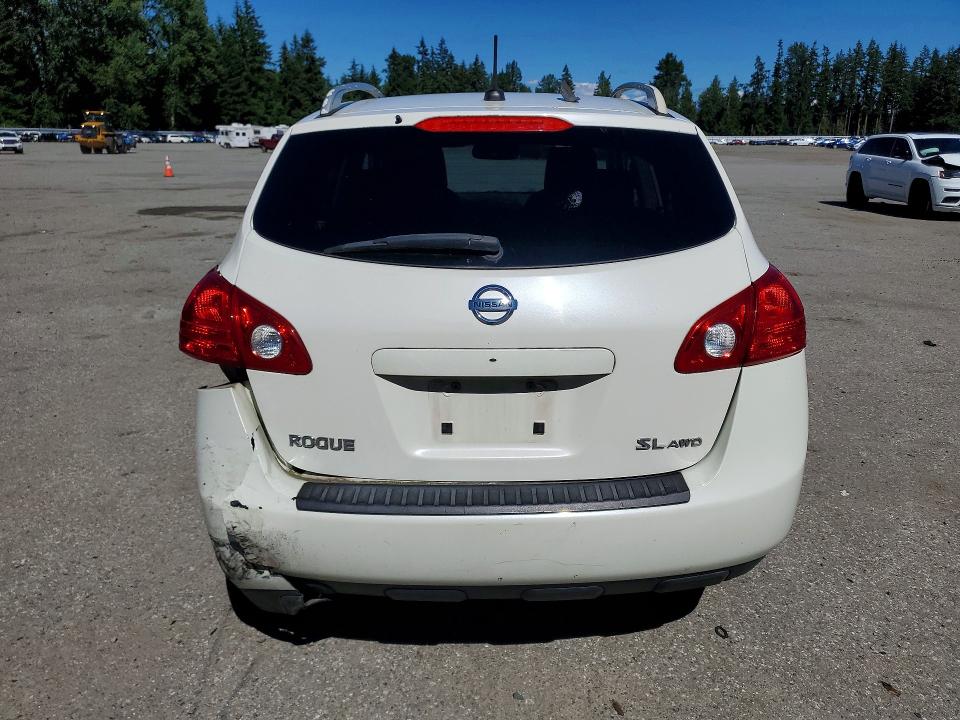 2008 Nissan Rogue მანქანა იყიდება აუქციონზე, vin: JN8AS58VX8W130652, აუქციონის ნომერი: 57195286
