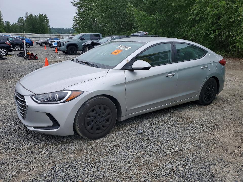 56788686 :رقم المزاد ، 5NPD74LFXHH202072 vin ، 2017 Hyundai Elantra مزاد بيع