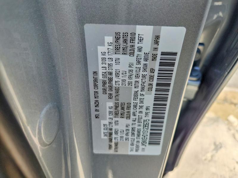 Продажа на аукционе авто 2025 Mazda Cx-90, vin: JM3KKEHD1S1236975, номер лота: 57690056