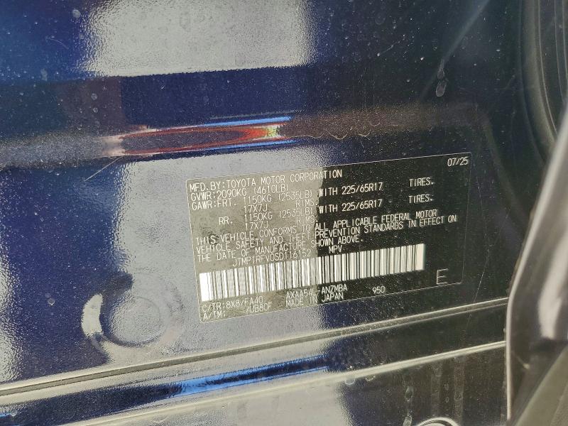 57917076 :رقم المزاد ، JTMP1RFV0SD116152 vin ، 2025 Toyota Rav4 مزاد بيع