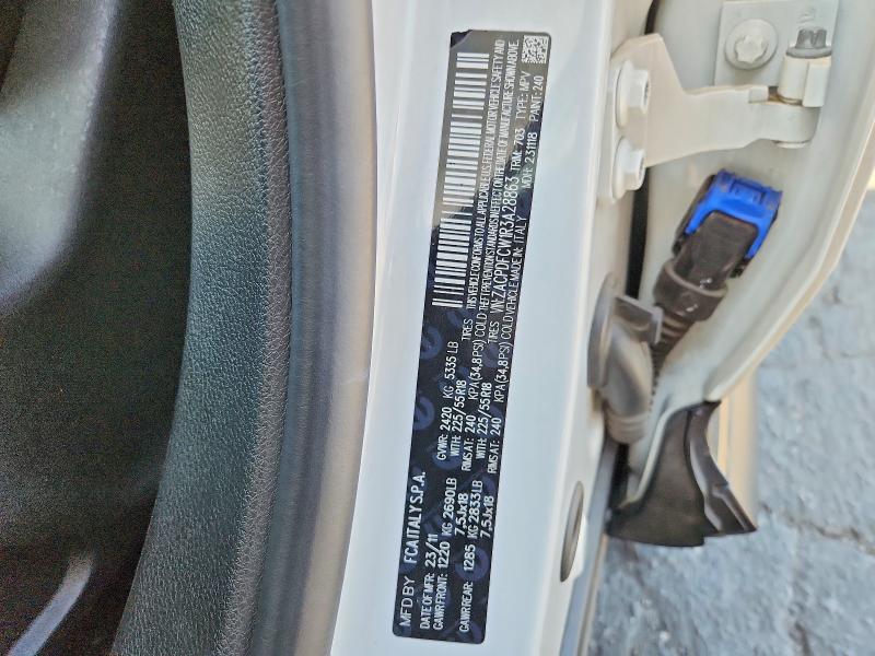 58591566 :رقم المزاد ، ZACPDFCW1R3A28863 vin ، 2024 Dodge Hornet مزاد بيع