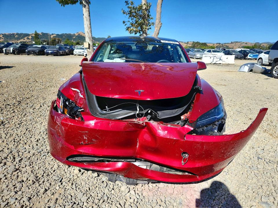 2024 Tesla Model 3 მანქანა იყიდება აუქციონზე, vin: 5YJ3E1EB7RF769852, აუქციონის ნომერი: 57180306