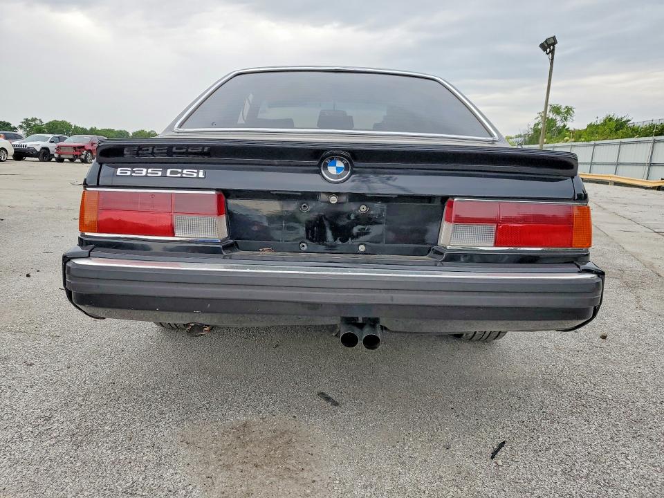 1989 Bmw 635 მანქანა იყიდება აუქციონზე, vin: WBAEC8412K3269176, აუქციონის ნომერი: 58512116