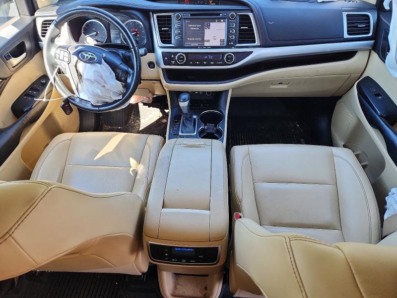 Продаж на аукціоні авто 2019 Toyota Highlander, vin: 5TDJZRFH8KS605797, номер лоту: 58386346