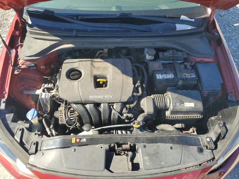 2017 Hyundai Elantra მანქანა იყიდება აუქციონზე, vin: KMHD74LFXHU077611, აუქციონის ნომერი: 58195206
