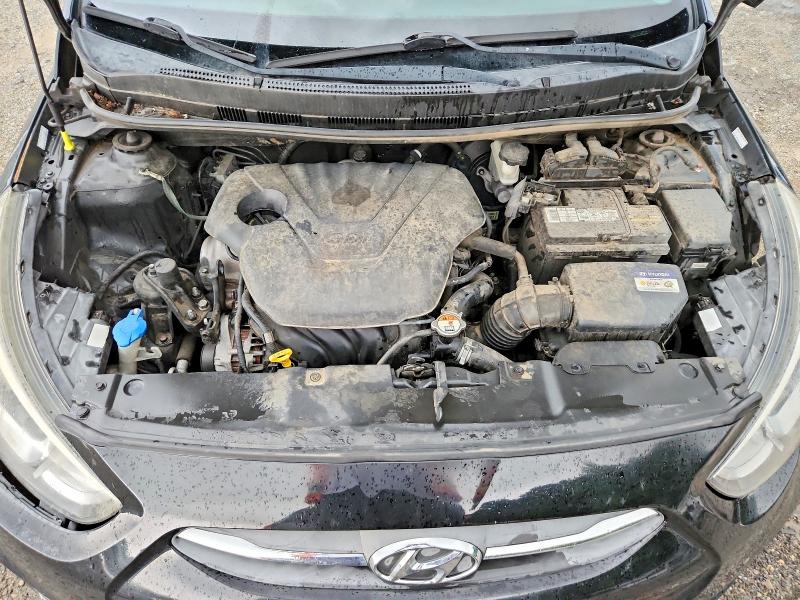 2017 Hyundai Accent მანქანა იყიდება აუქციონზე, vin: KMHCT4AE5HU339200, აუქციონის ნომერი: 57838456