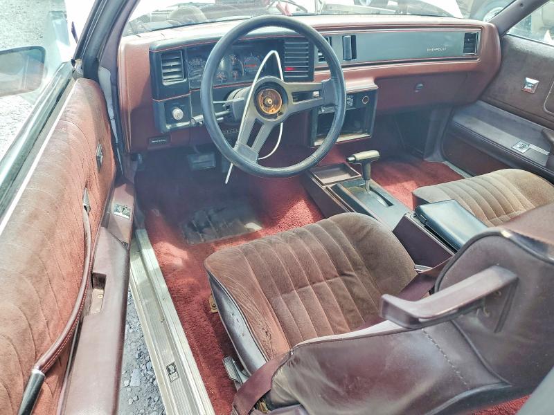 1987 Chevrolet Monte Carlo მანქანა იყიდება აუქციონზე, vin: 1G1GZ11G4HP131739, აუქციონის ნომერი: 58815176