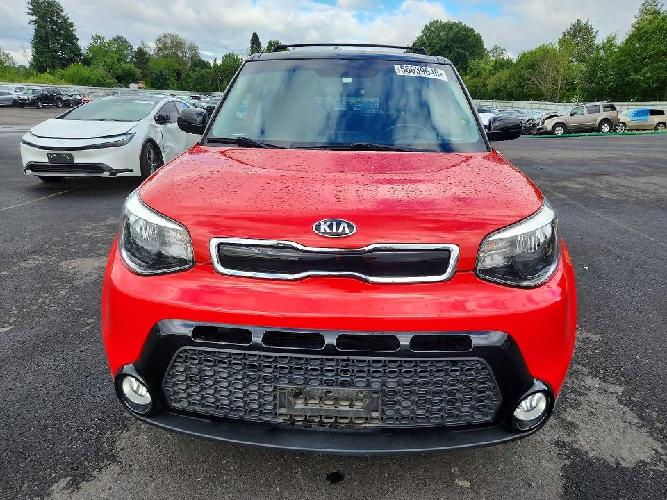 2016 Kia Soul მანქანა იყიდება აუქციონზე, vin: KNDJP3A51G7398722, აუქციონის ნომერი: 56639646