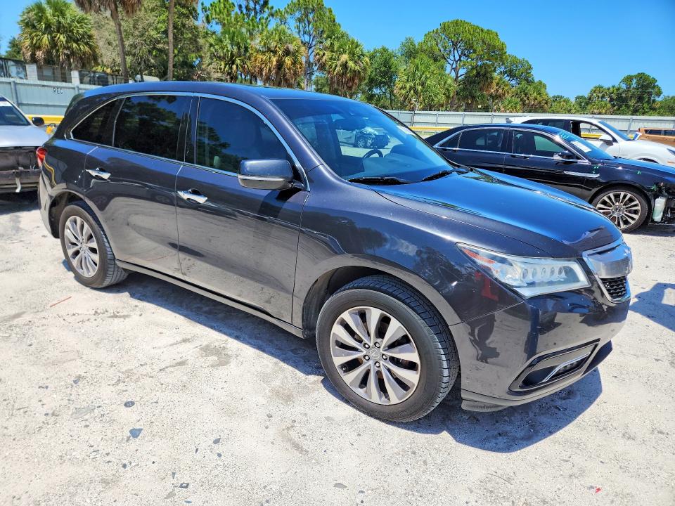 57829616 :رقم المزاد ، 5FRYD3H42EB019463 vin ، 2014 Acura Mdx مزاد بيع