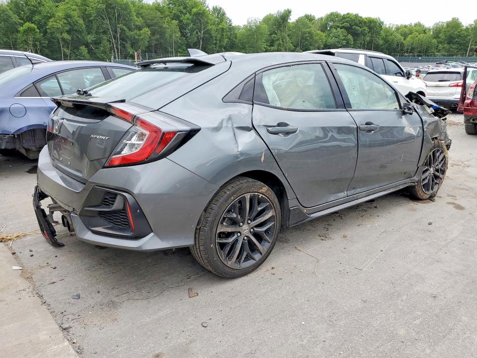 2020 Honda Civic მანქანა იყიდება აუქციონზე, vin: SHHFK7H45LU400144, აუქციონის ნომერი: 57873686