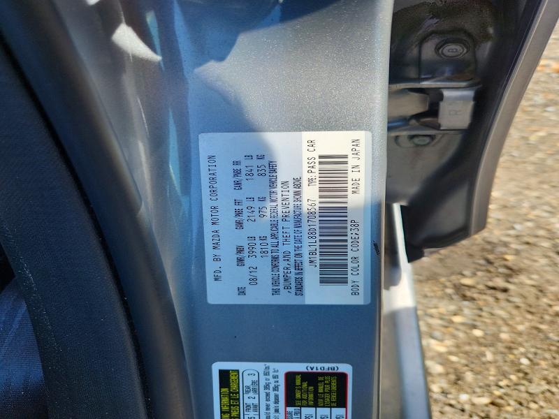 Продажа на аукционе авто 2013 Mazda 3, vin: JM1BL1L88D1708567, номер лота: 85986385