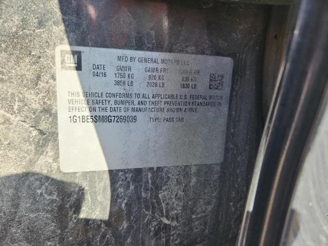 Продаж на аукціоні авто 2016 Chevrolet Cruze, vin: 1G1BE5SM8G7269039, номер лоту: 55554296