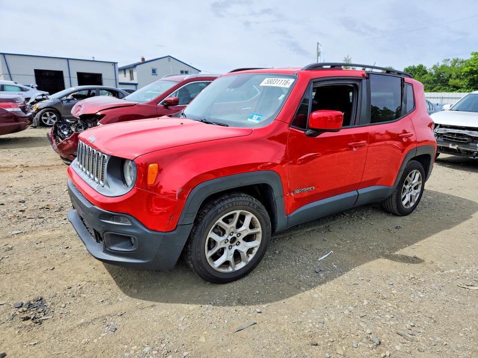 Продажа на аукционе авто 2016 Jeep Renegade, vin: ZACCJABT6GPD08141, номер лота: 58031116