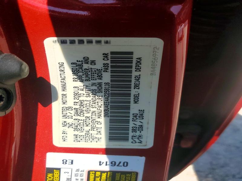 Aukcja sprzedaży 2010 Toyota Corolla, vin: 1NXBU4EE4AZ258116, numer aukcji: 58307226