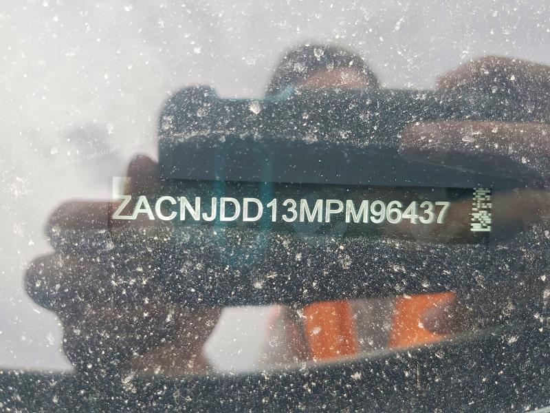 56335606 :رقم المزاد ، ZACNJDD13MPM96437 vin ، 2021 Jeep Renegade مزاد بيع