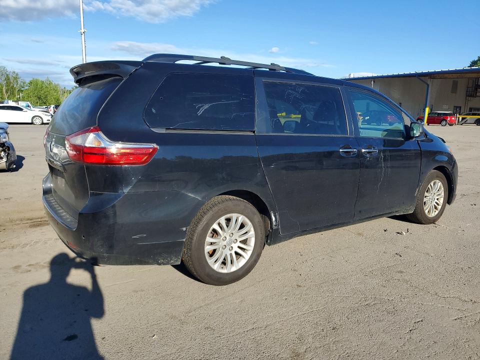 2016 Toyota Sienna მანქანა იყიდება აუქციონზე, vin: 5TDYK3DC3GS758344, აუქციონის ნომერი: 57385786