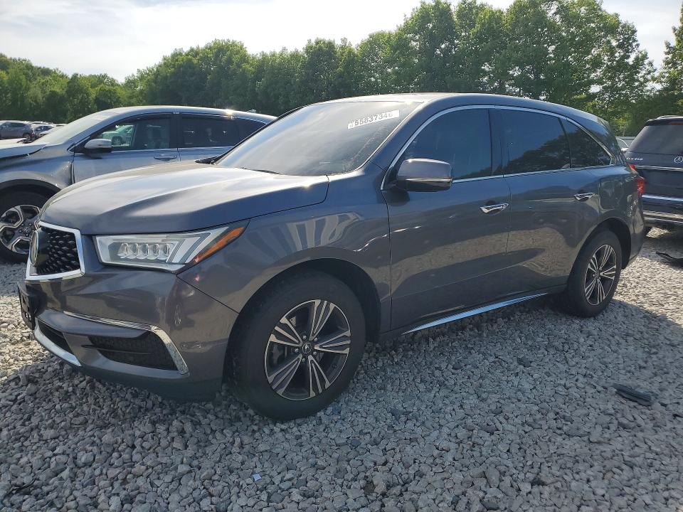 55837346 :رقم المزاد ، 5FRYD4H37HB000389 vin ، 2017 Acura Mdx مزاد بيع