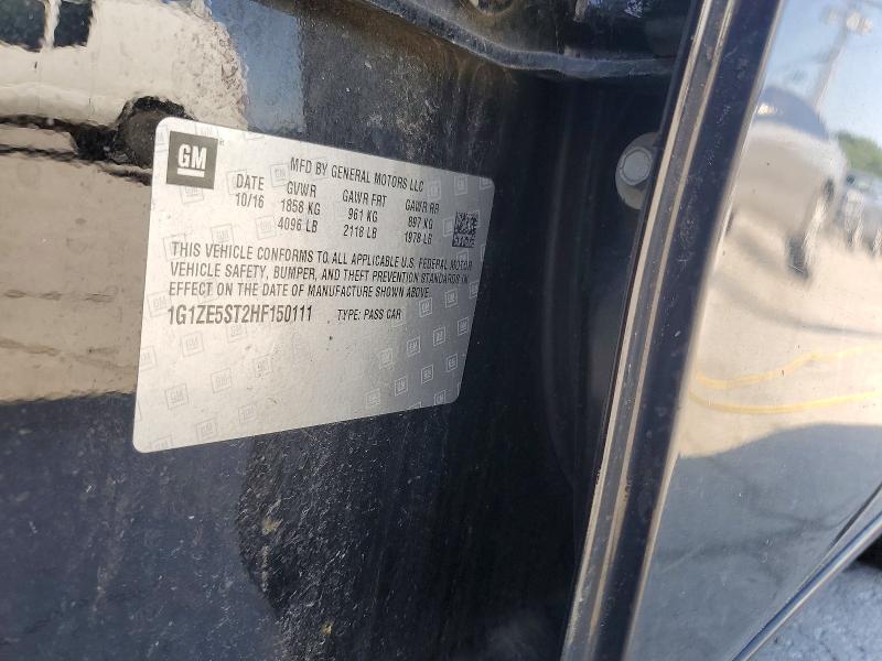 Продажа на аукционе авто 2017 Chevrolet Malibu, vin: 1G1ZE5ST2HF150111, номер лота: 56897946
