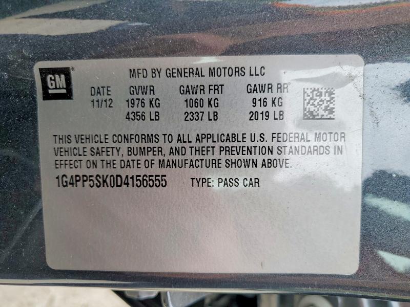 Продаж на аукціоні авто 2013 Buick Verano, vin: 1G4PP5SK0D4156555, номер лоту: 57002866