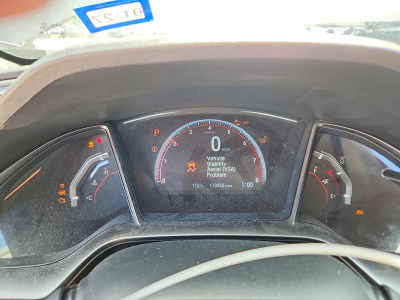 57047746 :رقم المزاد ، SHHFK7H99HU222662 vin ، 2017 Honda Civic مزاد بيع