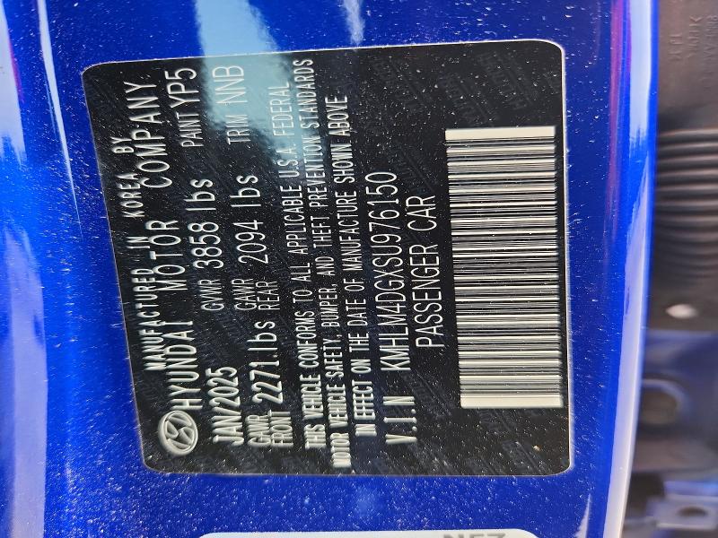 2025 Hyundai Elantra მანქანა იყიდება აუქციონზე, vin: KMHLM4DGXSU976150, აუქციონის ნომერი: 58045716