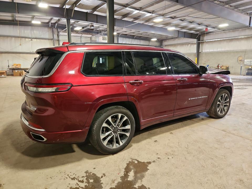 55598556 :رقم المزاد ، 1C4RJKDG6M8178381 vin ، 2021 Jeep Grand Cherokee مزاد بيع