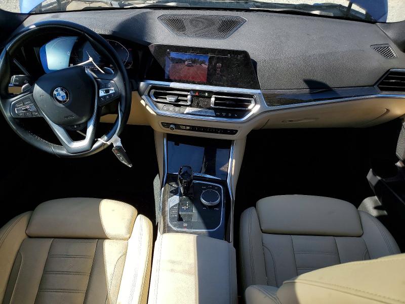 2021 Bmw 330xi მანქანა იყიდება აუქციონზე, vin: 3MW5R7J07M8B87555, აუქციონის ნომერი: 57301456
