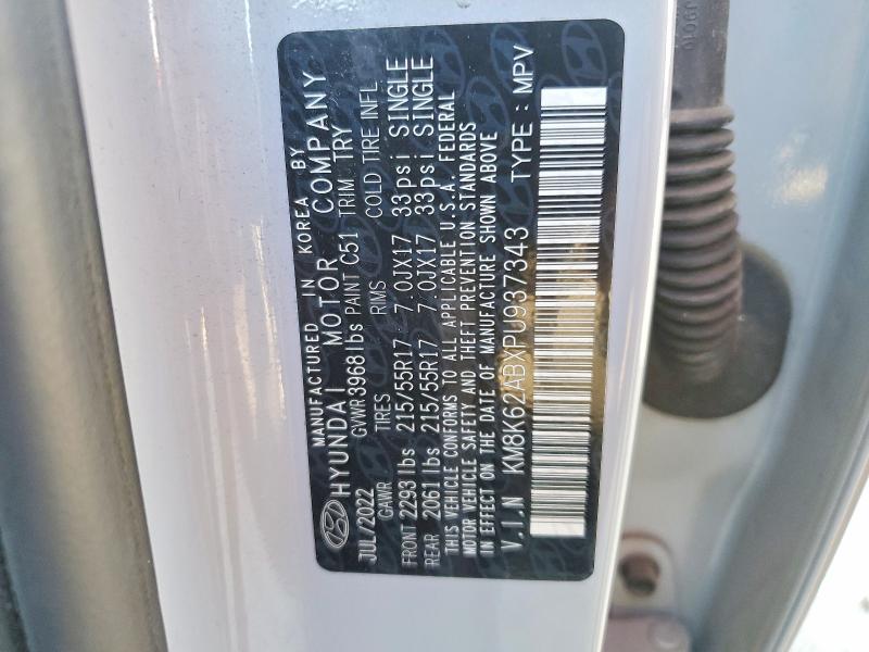 Aukcja sprzedaży 2023 Hyundai Kona, vin: KM8K62ABXPU937343, numer aukcji: 58476376
