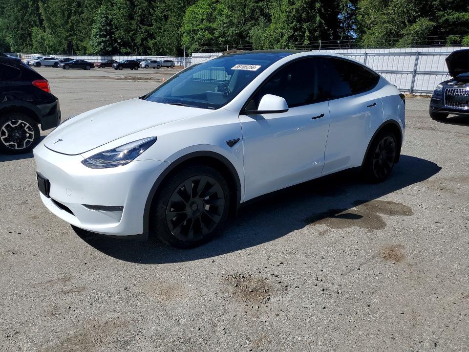 58105256 :رقم المزاد ، 7SAYGDEE3PA110420 vin ، 2023 Tesla Model Y مزاد بيع
