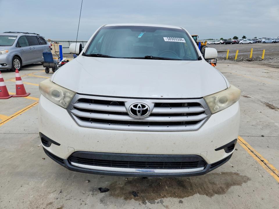 58909506 :رقم المزاد ، 5TDZK3EH9BS029188 vin ، 2011 Toyota Highlander مزاد بيع
