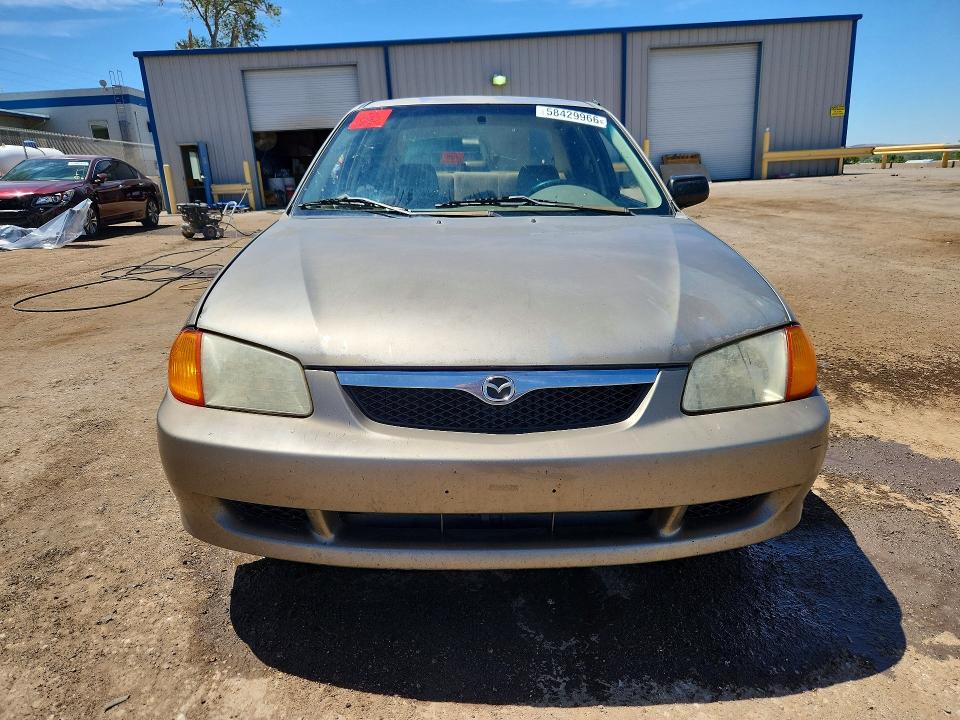 1999 Mazda Protege მანქანა იყიდება აუქციონზე, vin: JM1BJ2220X0179909, აუქციონის ნომერი: 58429966